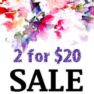 🛍️ 2 for $20 promo